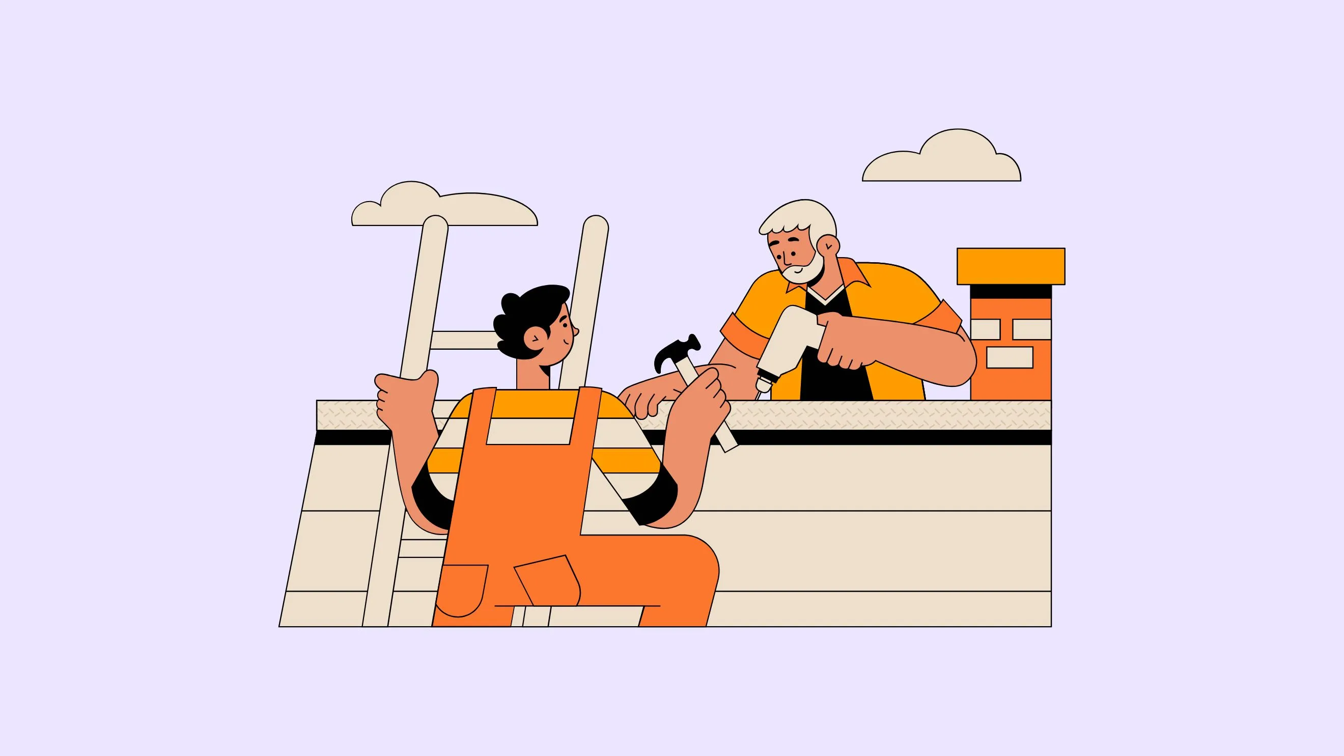 Etanchéité et isolation d'une toiture plate